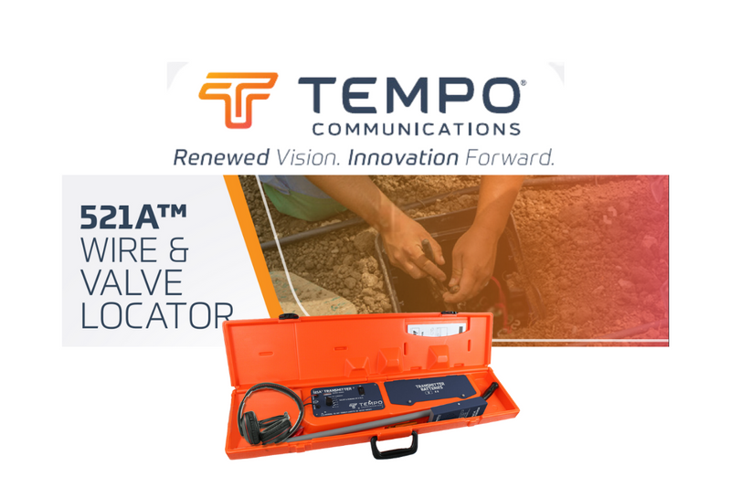 Streamline Your Irrigation Maintenance with the Tempo 521A Wire and Valve Locator