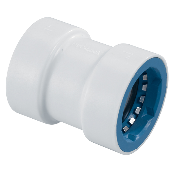 Hydro-Rain PVC-Lock® 08676 PVCL-429-010 Acoplamiento de bloqueo de PVC de 1"