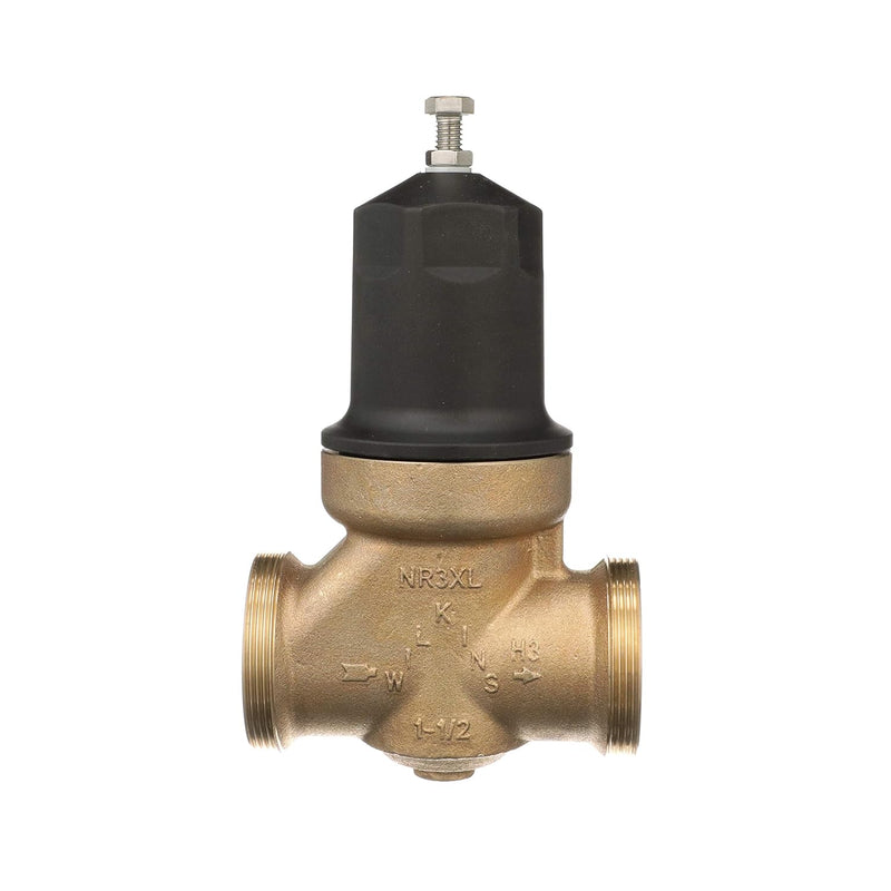 Zurn Wilkins 112-NR3XLDUC 1-1/2" NR3XL Pressure Reducing Valve with Double Union FNPT Copper Sweat Connection