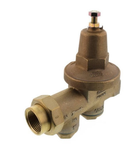 Zurn Wilkins 1-600XL 1" Lead Free FNPT Union x FNPT Pressure Reducing Valve