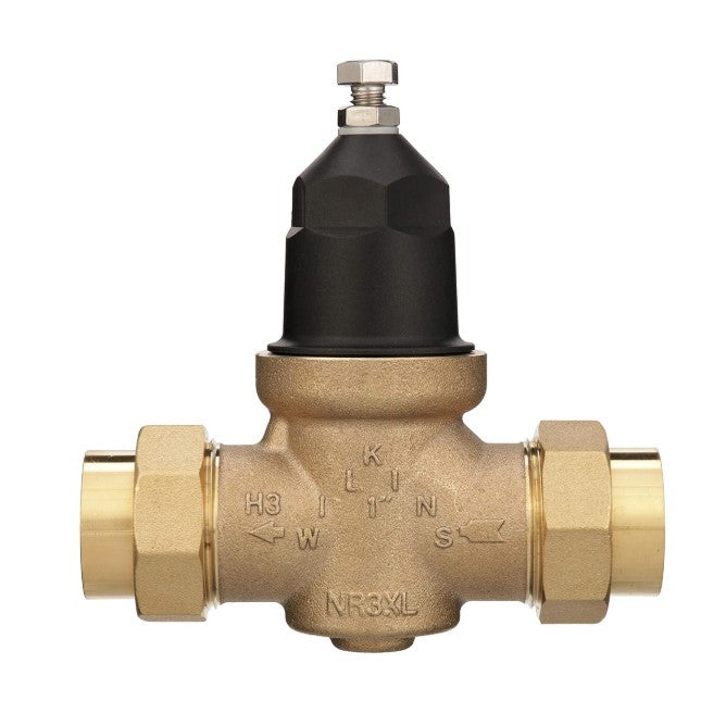 Zurn Wilkins 1-NR3XLDU 1 in. NR3XL Pressure Reducing Valve, Double Union FNPT Connections