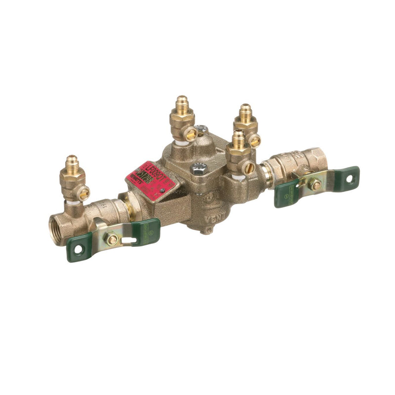 Watts LF009-QT 1/2 - 0391002 -1/2 IN Lead Free Reduced Pressure Zone Backflow Preventer Assembly, 1/