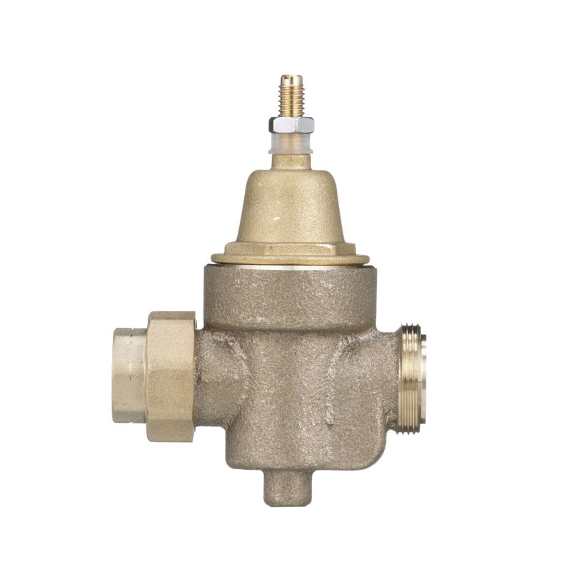 Watts LFN55BM1 U 3/4 3/4 IN Lead Free Water Pressure Reducing Valve, NPT Thread Union x NPT Female,