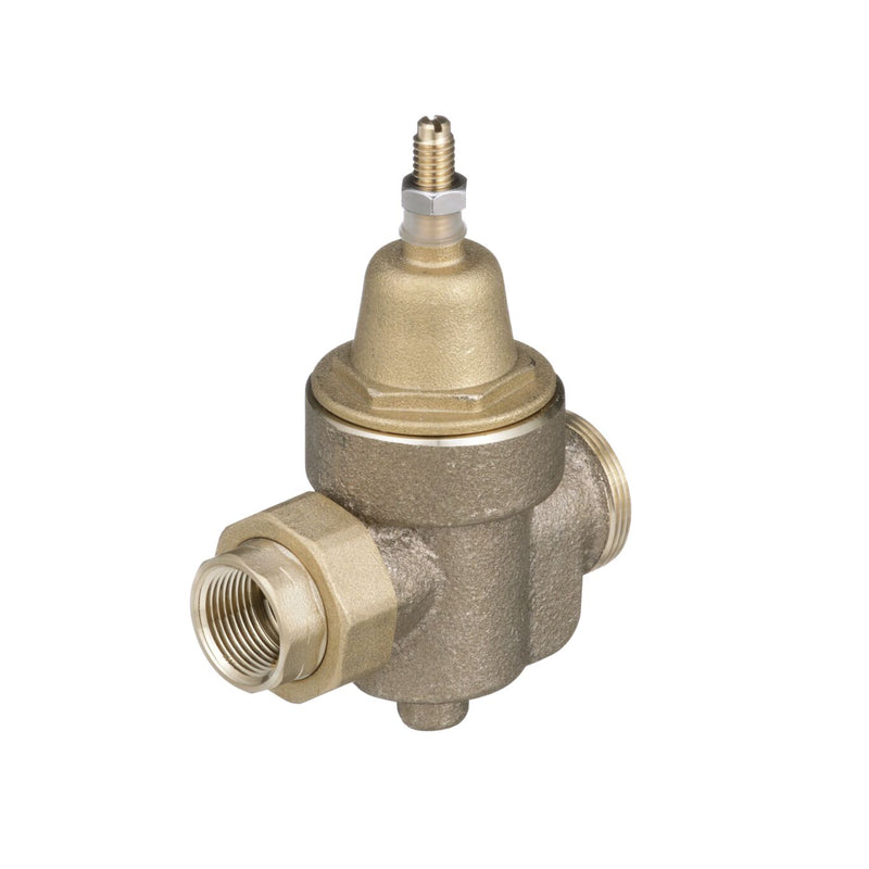 Watts LFN55BM1 U 3/4 3/4 IN Lead Free Water Pressure Reducing Valve, NPT Thread Union x NPT Female,