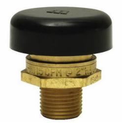 WATTS  LFN36-M1 Vacuum Relief Valve, 3/4 Inch, MNPT, 200 psi Water, 15 psi Steam, 15 cfm, Brass Bod