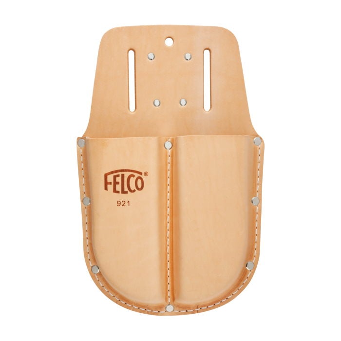 Felco F921 Holster - Leather - With belt loop and clip