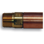 Prier P-114D Hidrante estilo TrueTemp de 4" solo para frío, bronce aceitado; 1/2" MIP x 1/2" SWT - P-114D04-ORB